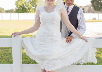 Outdoor Venue - Bride and Groom - Beautiful Wedding Photographs